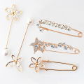 Shangjie OEM Broche 7cm Crystal Rimestone Luxury Broche Brooch Brooch Brooch Brooch